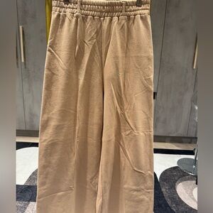 Women's Tan Track Pants